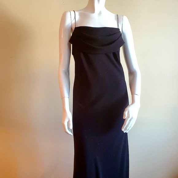 ONYX Full Length Cocktail Dress - Picture 1 of 8